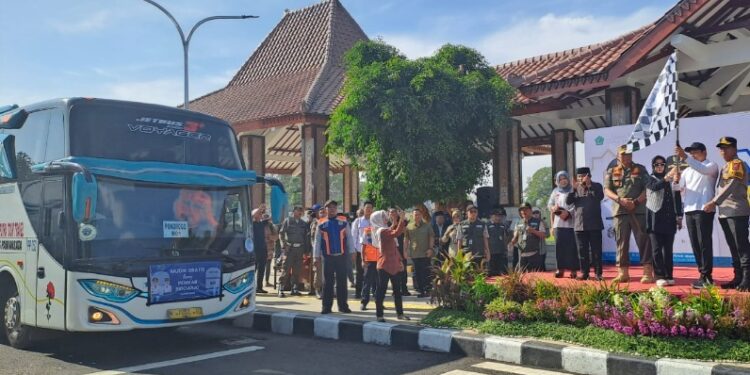 Pemkab Sidoarjo Siapkan 28 Armada untuk Mudik Gratis