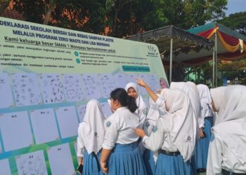 SMA Negeri 1 Wonoayu Deklarasikan “Lisa Beriman”