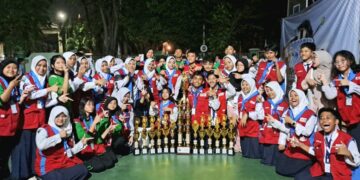 Tim PMR SMAN 1 Bondowoso dan SMPN 1 Sidoarjo Juara Umum Lomba PMR se Jawa Timur