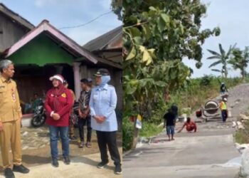 Pastikan Berstandar Tinggi, Wabup Bojonegoro Sidak Pembangunan Jalan