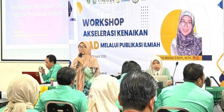 Tingkatkan Kualitas Dosen, Umaha Selenggarakan Workshop Akselerasi Kenaikan JAD