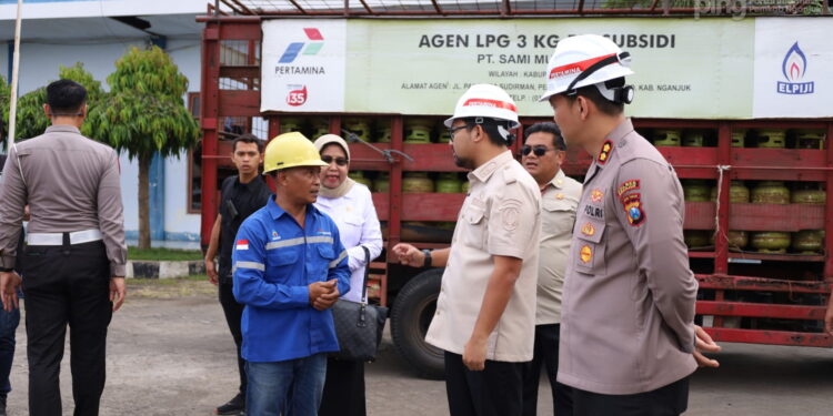 Wabup Nganjuk, Mas Handy Pastikan Distribusi LPG Aman