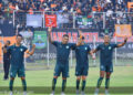 Ribuan Laskar Sakera Padati Stadion R. Soedrasono Pogar