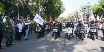 Hus Barra Berangkatkan Ratusan Buruh NIP Ngoro Ikuti Aksi Damai May Day 2026