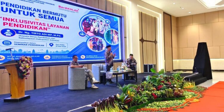 Kadis Dikbud Sidoarjo : Terciptanya Pendidikan Bermutu Ditentukan Oleh Guru dan Kepala Sekolah