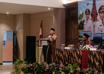 Bupati Albarra Imbau Perangkat Desa & Kecamatan Cermat Kawal Program Pembangunan