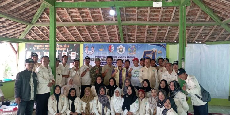 Peringati HUT Ke-51 Pekerja Sosial Masyarakat, IPSM Bojonegoro Gelar Kegiatan Sosial