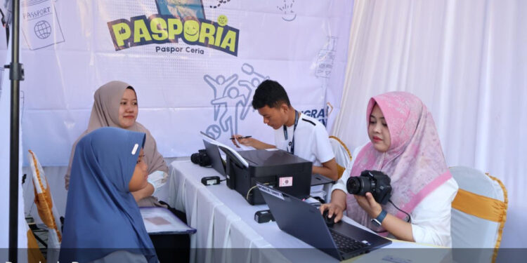 Jemput Bola, Kantor Imigrasi Pasuruan Buka Layanan Paspor di CFD Pandaan