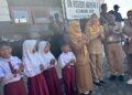 Pejabat Tinggi Kabupaten Sidoarjo Kunjungi Sekolah Terpencil di Jabon
