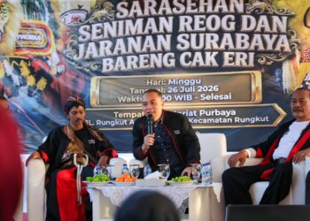 Pemkot Surabaya Siapkan Ruang Publik untuk Regenerasi Seniman Reog dan Jaranan