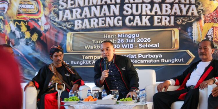 Pemkot Surabaya Siapkan Ruang Publik untuk Regenerasi Seniman Reog dan Jaranan