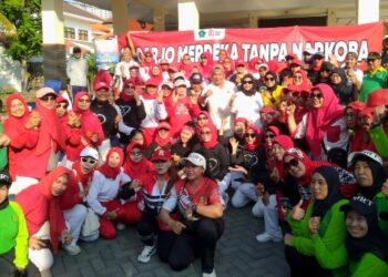 Emak-Emak Sidoarjo Bertekad Perangi dan Lindungi Anaknya dari Ancaman Narkoba