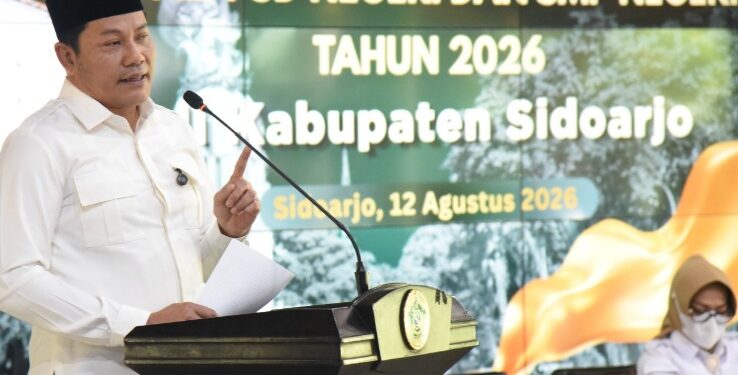 Bupati Sidoarjo Sarankan ODL Murid TK-SD-SMP di Wilayah Terdekat