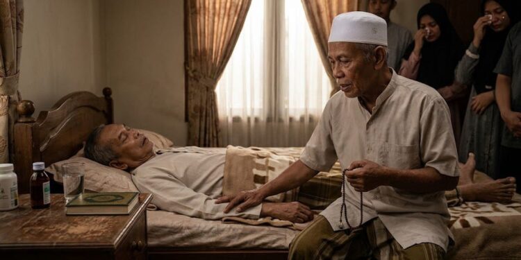 Penting dan Sunnah Mentalqini Orang yang Menghadapi Sakaratul Maut.