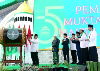 Presiden Prabowo Buka Muktamar NU ke-35 di Jombang