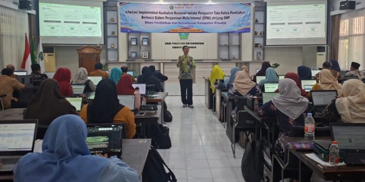 Dinas Dikbud Sidoarjo Kawal Implementasi Kurikulum Nasional Lewat SPMI