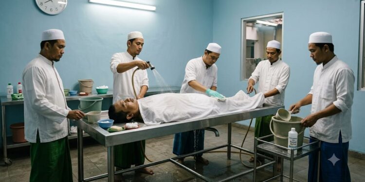 Siapa Yang Berhak Memandikan Jika Suami Atau Istri Meninggal Dunia