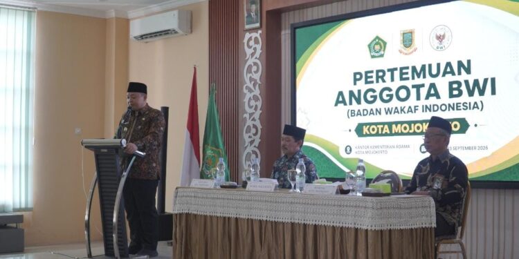 Wawali Mojokerto Dorong Bwi Sertifikasi Dan Pemetaan Aset Wakaf