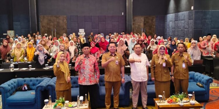 Ratusan Kepala dan Bendahara SD Swasta se Sidoarjo Ikuti Pelatihan Manajerial Dana BOS