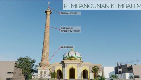 Pemkab Bojonegoro Akan Rehab Masjid Agung Darussalam
