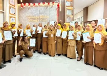 ASN Dinas P3A KB Sidoarjo Buat Komitmen Tingkatkan Kualitas Pelayanan Masyarakat