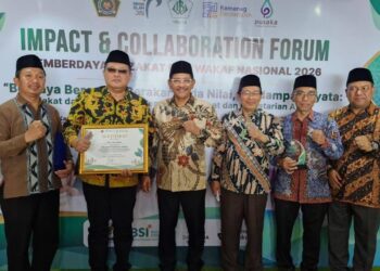 Surabaya Raih Predikat Kota Wakaf Kolaboratif Terbaik 2026