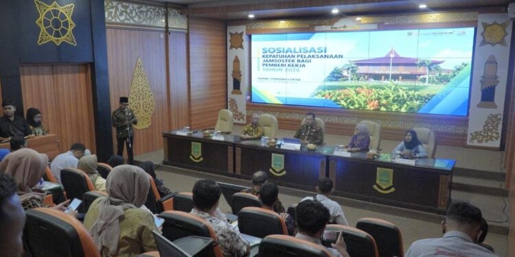 Pemkot Mojokerto Dorong Perusahaan Lindungi Pekerja Lewat Jamsostek