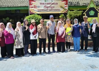 Tim Penilai Adipura Nasional Kunjungi MI Negeri 1 Sidoarjo